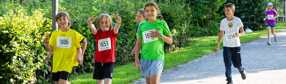 WWF-Lauf Kinder am WWF-Lauf