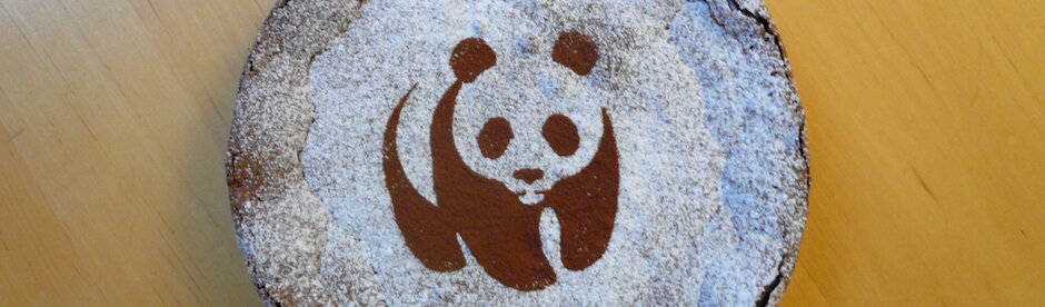 Kuchen mit WWF-Logo Kuchen mit WWF Logo